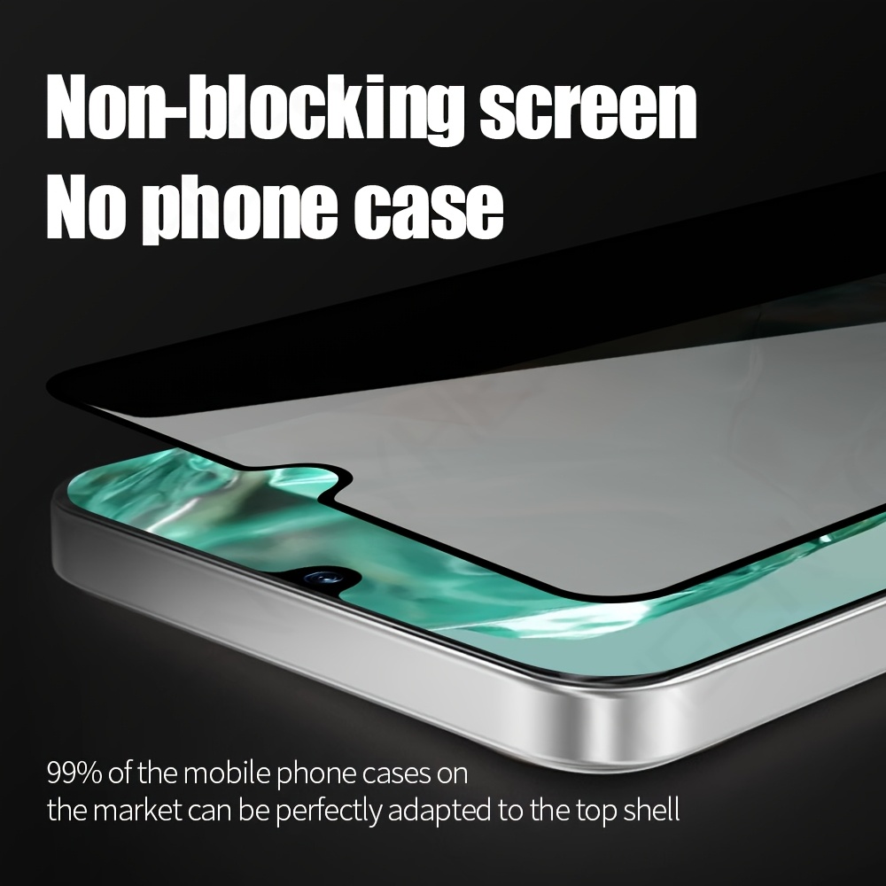 Realme Note 50 - Dust Free Install Privacy Screen Protector