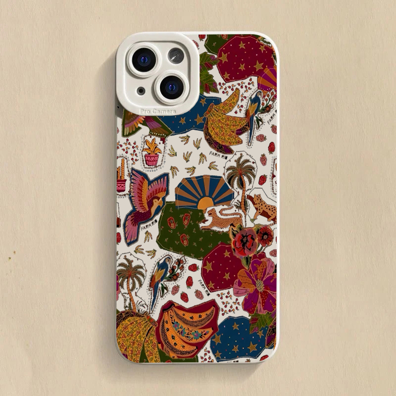 Floral Leopard Eyes Phone Case - огляд і ціна Samsung Galaxy S24