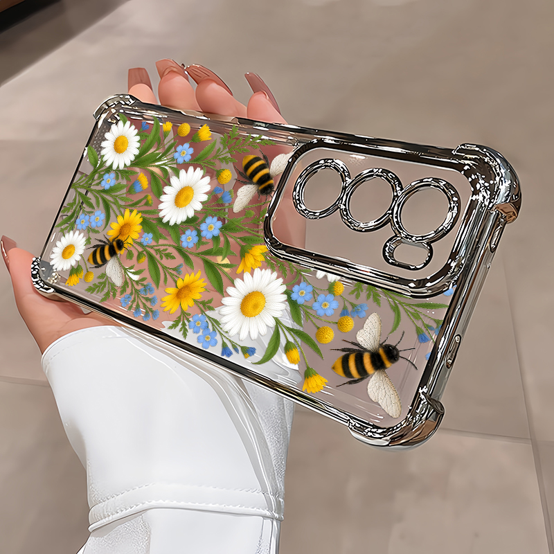 Cute Bee Daisy Floral Pattern  - огляд і ціна Oppo Reno 12