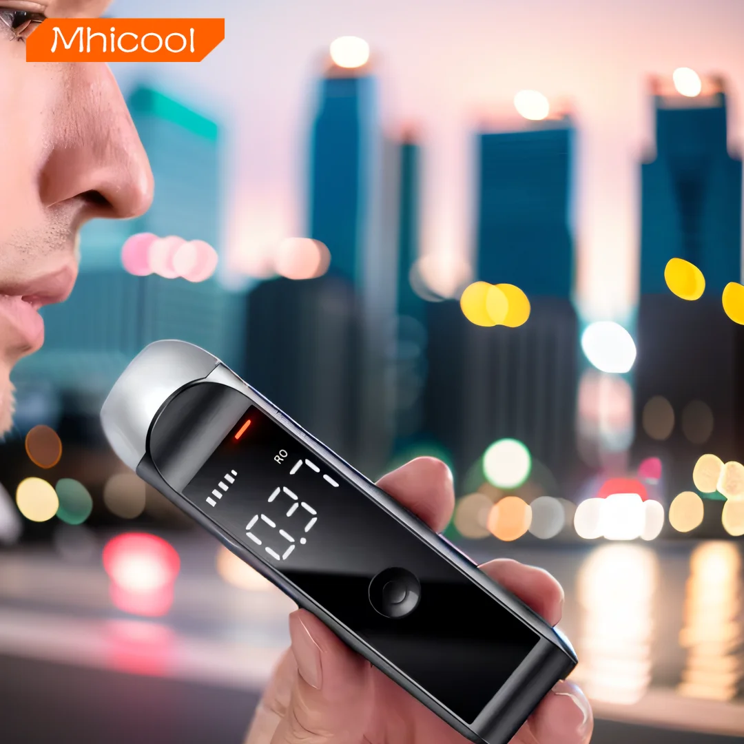 Digital Alcotester new alcohol - огляд і ціна Breath Rate Monitor