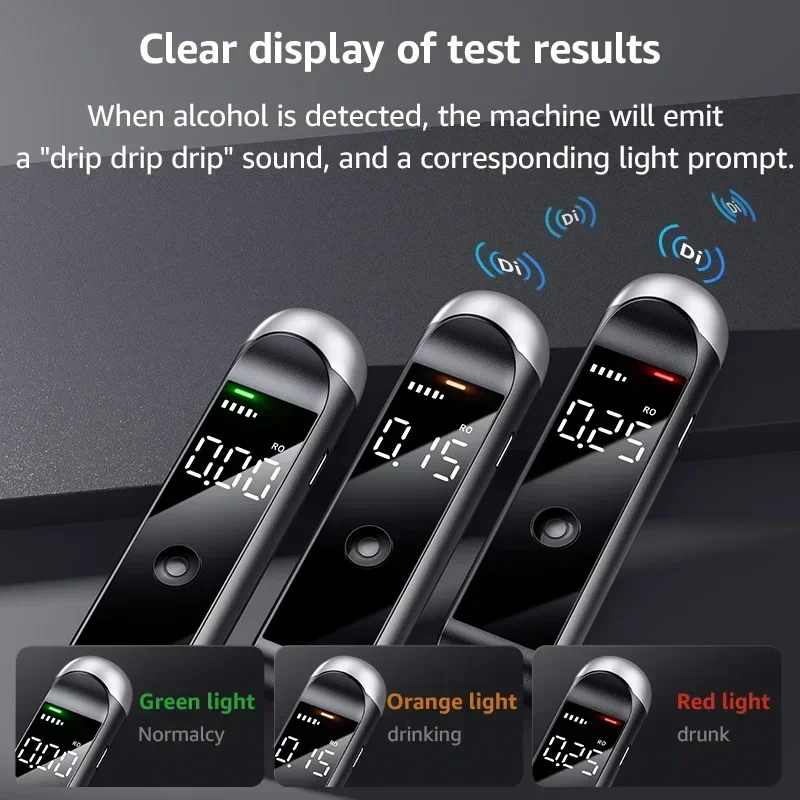 Digital Alcotester new alcohol - огляд і ціна Breath Rate Monitor