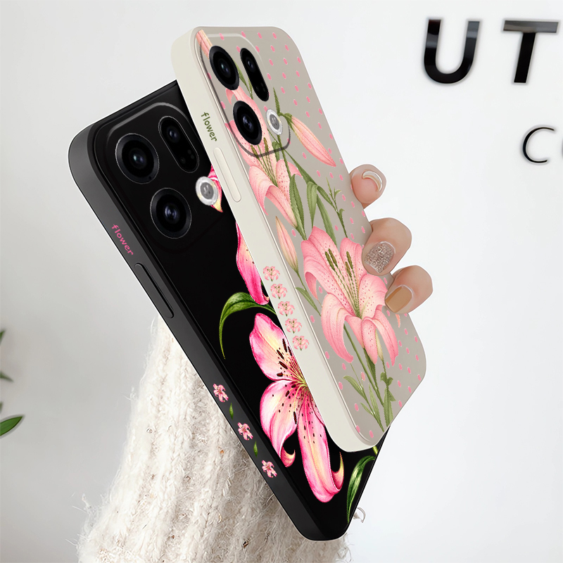 Luxury Pink Floral Pattern Pho - огляд і ціна Oppo Reno 12